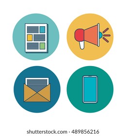 set social network concept design