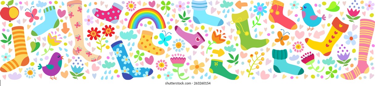 Set of socks