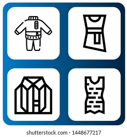 Set of socks icons such as Clothes, Blouse , socks