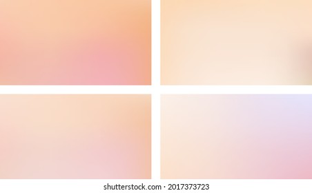 Set soft custom gradient backgrounds for web projects  Can be used as mobile wallpaper 