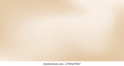 Set of soft, elegant background featuring a fluid mesh gradient in warm cream, beige color. eps 10