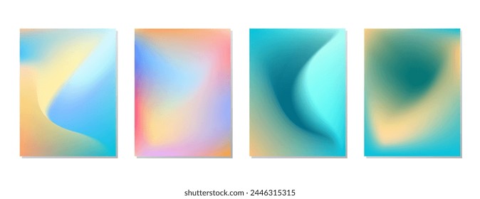 DEFINA EL COLOR LÍQUIDO DE DEGRADADO SUAVE. PLANTILLA DE VECTOR DE DISEÑO DE FONDO DE PÓSTER BUENO PARA PÓSTER, FONDO DE PANTALLA, CUBIERTA, MARCO, VOLANTE, REDES SOCIALES, TARJETA DE FELICITACIÓN