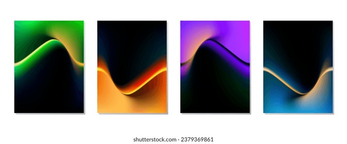 ESTABLEZCA EL COLOR AZULLADO DEL MESH DE GRADO DE PASTEL SUAVE. DISEÑO OSCURO DE CARTEL DE FONDO CON PLANTILLA VECTOR DE ÁREA DE COPIA BUENA PARA POSTERIOR, PAPEL DE PARED, PORTADA, MARCO, VOLADOR, MEDIOS SOCIALES 