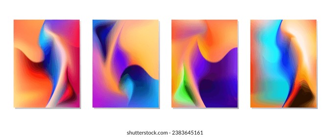 ESTABLEZCA EL COLOR LÍQUIDO AZOTADO DE MESES DE PASTEL SUAVE. DISEÑO DE CARTEL DE FONDO CON PLANTILLA VECTOR DE ÁREA DE COPIA BUENA PARA AFICHE, PAPEL DE PARED, PORTADA, MARCO, VOLADOR, MEDIOS SOCIALES 