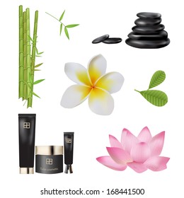 Set of spa symbols&icons&template