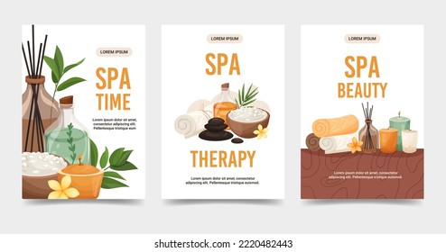 Spa-Dienstleistungen vertikale Flyer Vorlage. Kosmetik, Aromatherapie, Schönheit, Salonpflege. Broschüre, Poster, Menü, Promotion-Broschüre, Schönheitssalon-Branding, Vektorgrafik