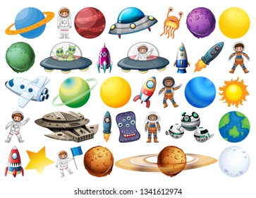 Space Clipart Hd Stock Images Shutterstock