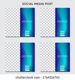 SET SPECIAL SALE OFFERS AND PROMOTION TEMPLATE BANNER DESIGN.COLORFUL GRADIENT COLOR BACKGROUND VECTOR. GOOD FOR SOCIAL MEDIA POST, COVER , POSTER 