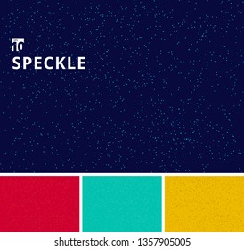Set of speckle chaotic circles pattern grunge backgrounds. Collection of splash, spray, dots, blobs, spots seamless patterns. You can use for template for prints, wrapping paper, fabrics, covers