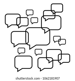 Set of Speech Bubbles