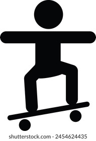 Set of Speed Skating Icon collection. Skate icon, vector illustration.
