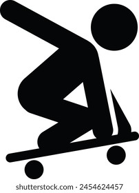 Set of Speed Skating Icon collection. Skate icon, vector illustration.