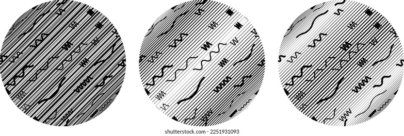Set of spheres . Lines constructed transparent sphere .Vector  .Technology sphere Logo . Design element for posters, social media, templates, flyers, brochures . Abstract trendy transparent circles