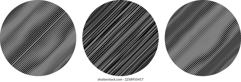 Conjunto de esferas. Líneas de esfera transparente construida .Vector .Logo de esfera tecnológica . Elemento de diseño para afiches, medios sociales, plantillas, volantes, folletos. Resumen de círculos transparentes a la moda