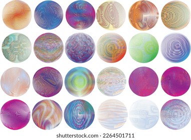 Set of spheres . Lines constructed transparent sphere .Vector  .Technology sphere Logo . Design element for posters, social media, templates, flyers, brochures . Abstract trendy transparent circles