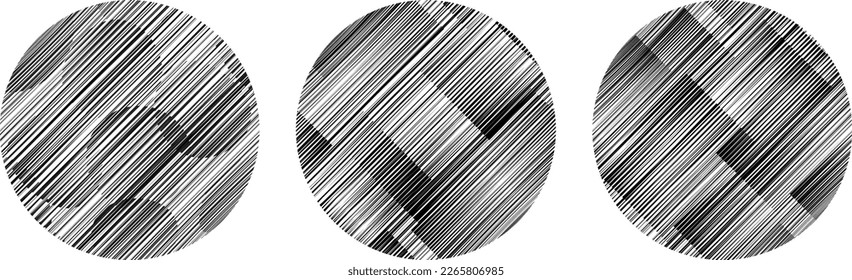 Set of spheres . Lines constructed transparent sphere .Vector  .Technology sphere Logo . Design element for posters, social media, templates, flyers, brochures . Abstract trendy transparent circles