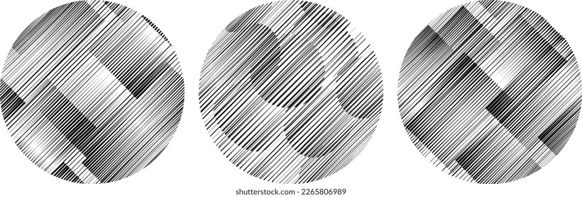Set of spheres . Lines constructed transparent sphere .Vector  .Technology sphere Logo . Design element for posters, social media, templates, flyers, brochures . Abstract trendy transparent circles