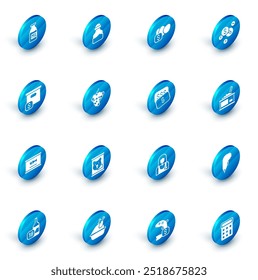 Set Spice in can, Price tag for egg, Coin money with dollar, Carton cardboard box price, Canned fish, Grape fruit, Tin caviar and New icon. Vector