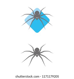 a set of spider icons