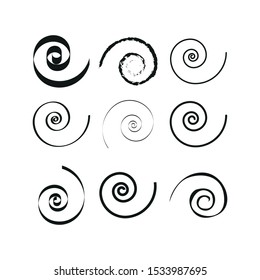 Wave Thin Line Icons Set Outline Stock Vector (Royalty Free) 1185931510 ...