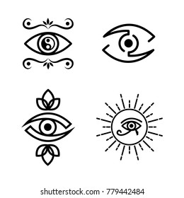 A set of spiritual icons