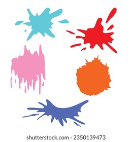 set of splash water design. liquid wave sign and symbol.