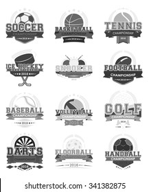 Set of sport icons/vector illustration/design for your sport project.