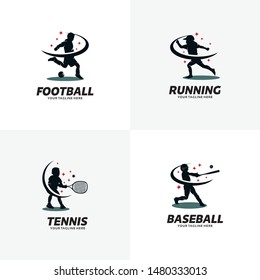 Set of Sport Logo Design Templates