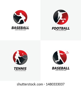 Set of Sport Logo Design Templates