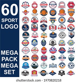 set of sport logo , set of tournament vector