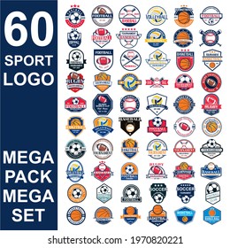 set of sport logo , set of tournament vector