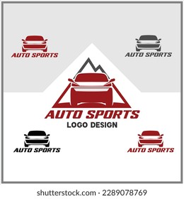 set sports car logo design