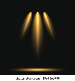 Set of Spotlight Illustration Deign