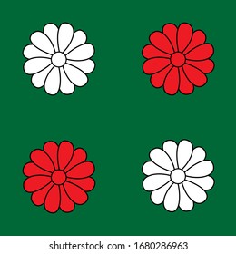 The set of Spring Flowers. Forget me not flowers. Spring vector illustration isolated on white background. Single flower, wreath, bunch, branches and bouquet flowers. Floral elements.