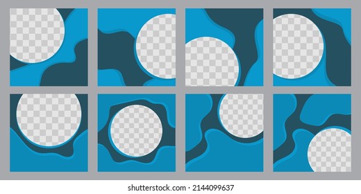 Set of square banner template design, editable vector, ready to print, suitable for social media, banner, website, flyer, etc.