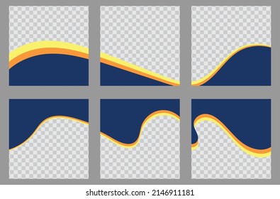 Set of square banner vector design template. Easy to edit suitable for social media post, ads, website, flyer, brochure, etc.