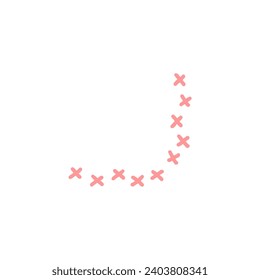 Set Square with Cute Border banner