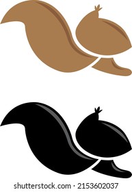 a set of squirrel icons