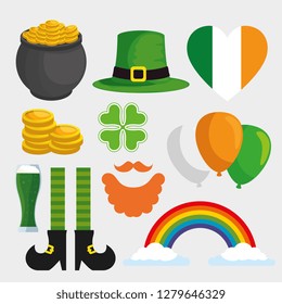 set st patrick decoration to holiday celebration
