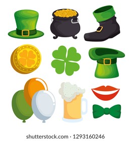 set st patrick decoration to traditional celebration