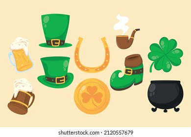 set of st patricks day style