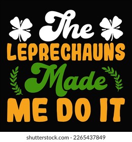 A set of St. Patrick's Day  svg t-shirt design  bundle, St. Patrick's Day t shirt design bundle.