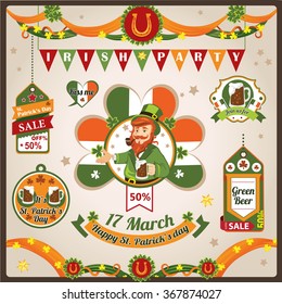 Set of St. Patrick's Day symbols