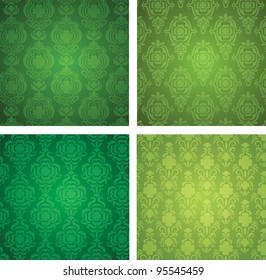 Set of a St. Patrick's Day wallpapers.