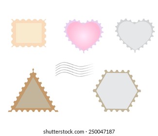set of stamps of the original form