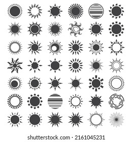 Set of star burst stickers. Vector starburst price tag icon. Set badge shape. Isolated sale promo pricetags. Black badges on white background. Round sun splash in simple design. Wave vignette.