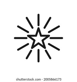 Set of Star icon vector illustration template. Star icon design collection. Star vector design isolated on white background. Star vector icon flat design for website, symbol, logo, sign, app, UI.