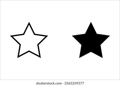 Set of star shapes. Abstract cool shine effect sign vector design. Templates for design, posters, projects, banners, logo,