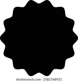 Set of starburst shapes in various styles and designs, including wavy, spiked, and circular patterns, ideal for creative projects and graphic design with transparent background."