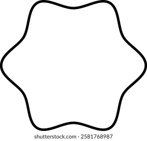 Set of starburst shapes in various styles and designs, including wavy, spiked, and circular patterns, ideal for creative projects and graphic design with transparent background."